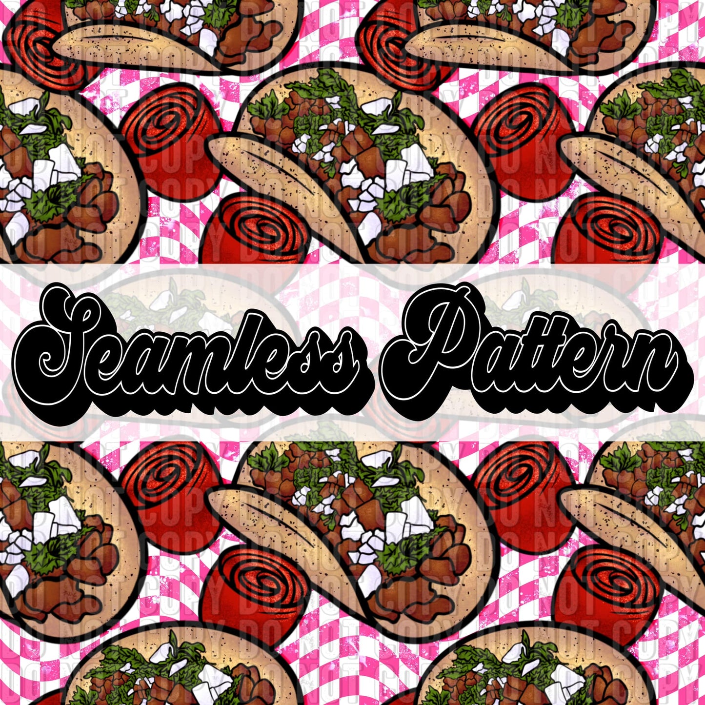 Tacos Seamless Digital Download