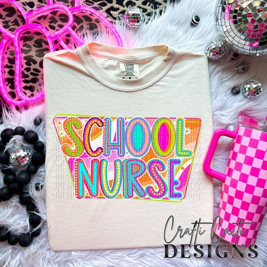 Marquee School Nurse Digital Download