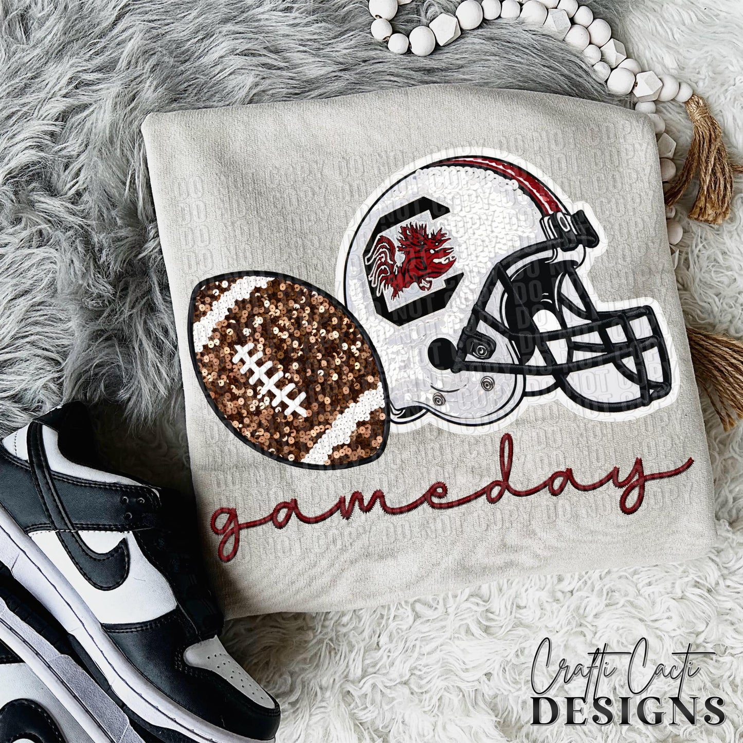 Inspired College Football Game Day Helmet Digitals