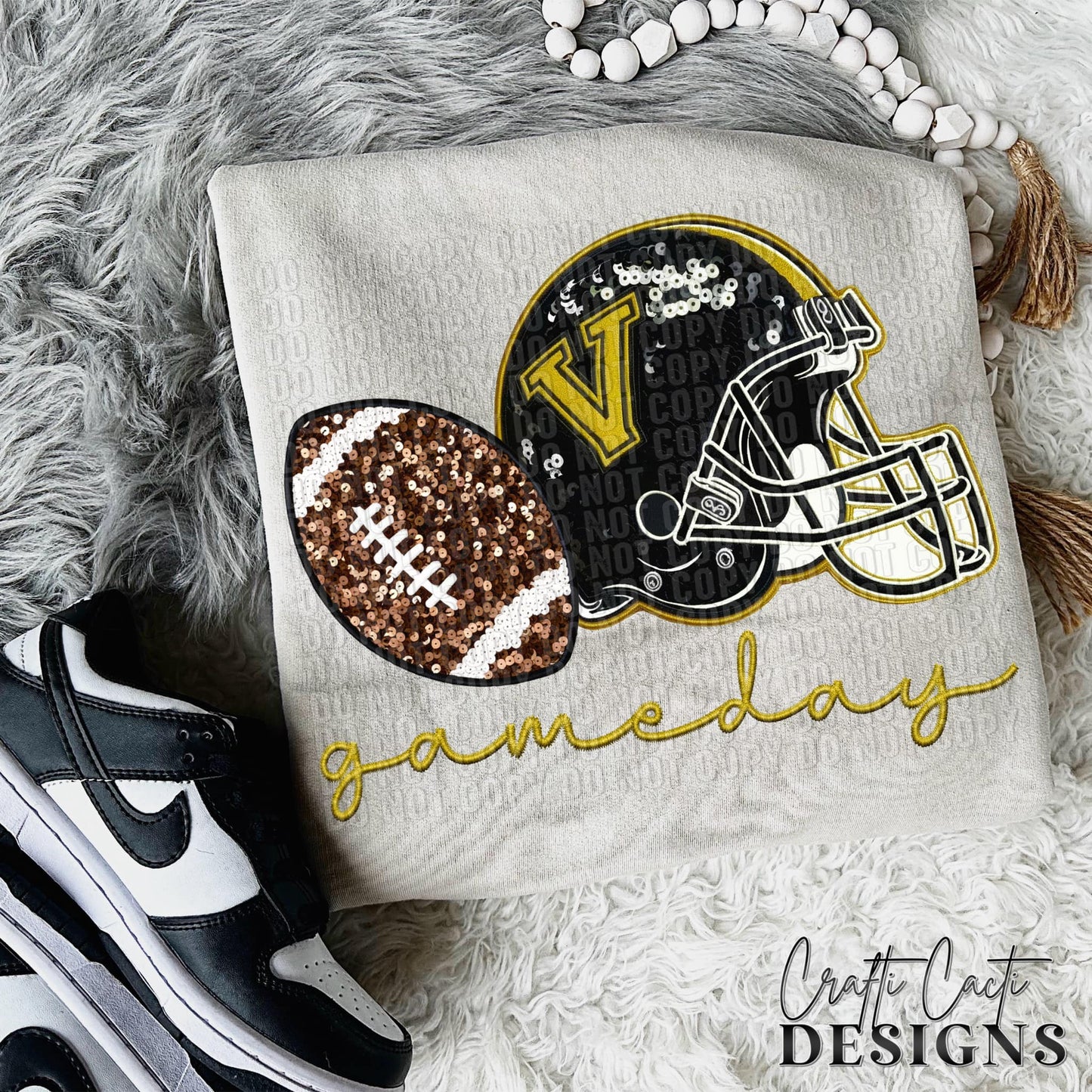 Inspired College Football Game Day Helmet Digitals