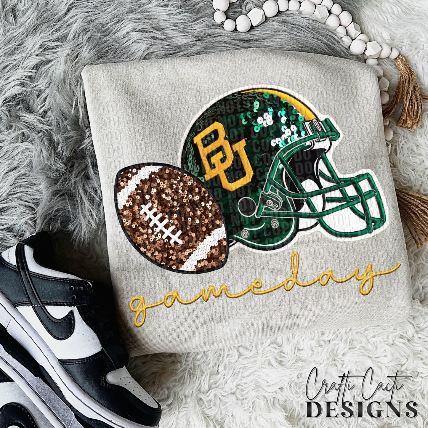 Inspired College Football Game Day Helmet Digitals