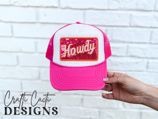 Howdy Hat Patch Digital Download