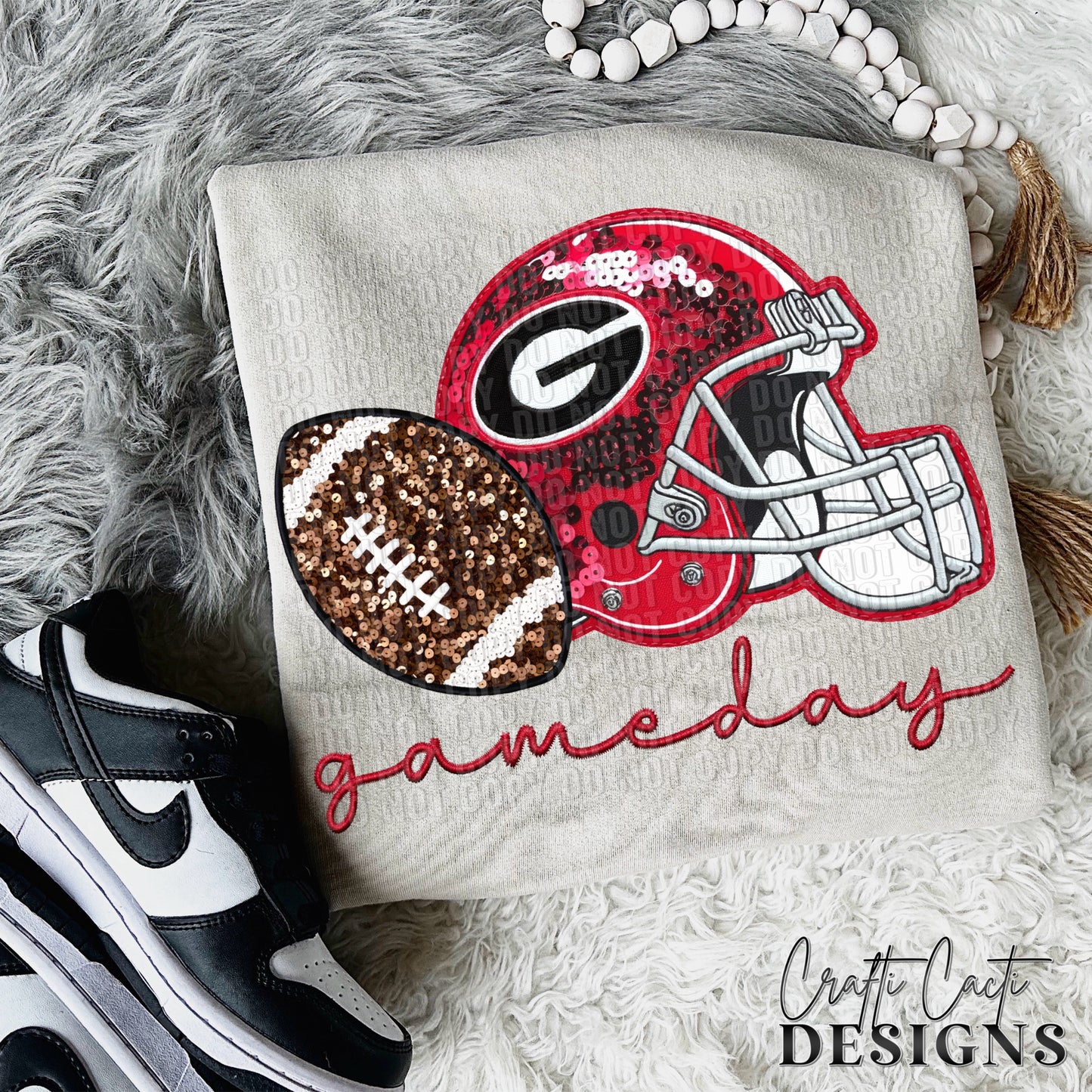 Inspired College Football Game Day Helmet Digitals