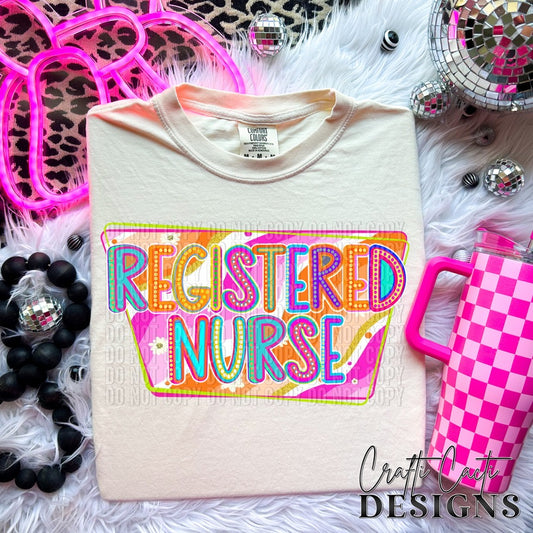 Marquee Registered Nurse Digital Download