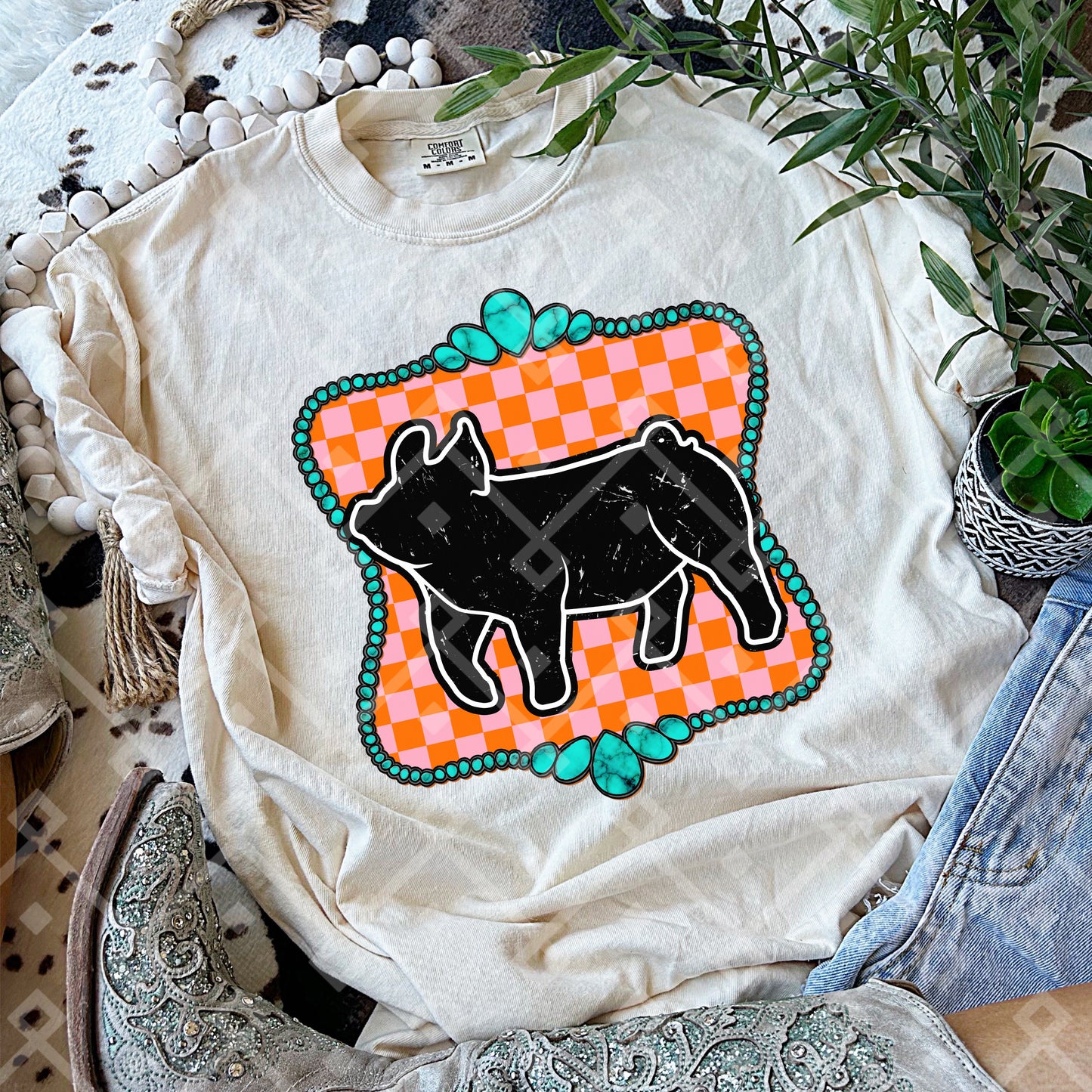 Preppy Show Animals - Both Patterns Included - Digital Download