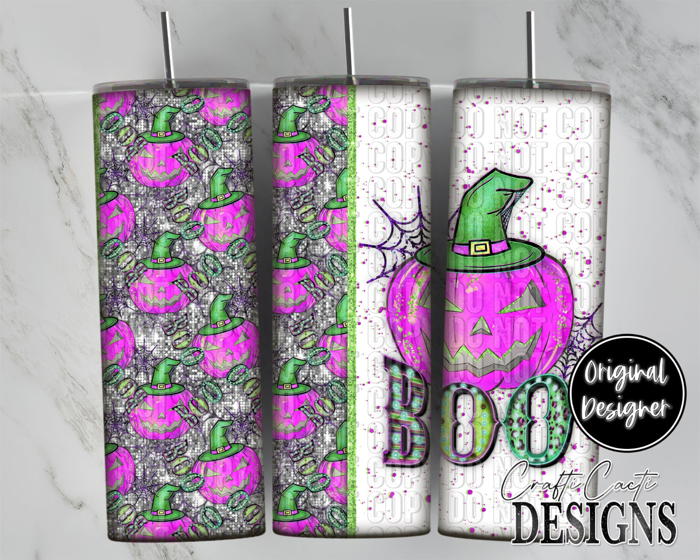 Boo Tumbler Wrap Digital Download