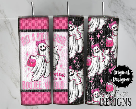 Just A Boojee Ghoul Tumbler Wrap Digital Download