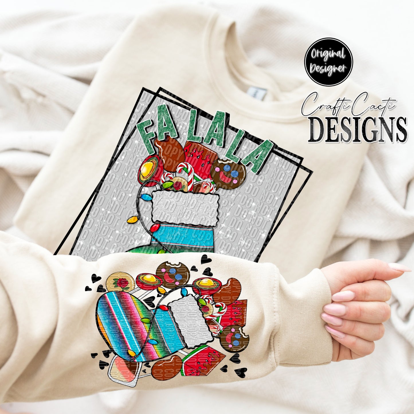 Fa La La Fiesta With Square Background (Sleeve Included) Digital Download