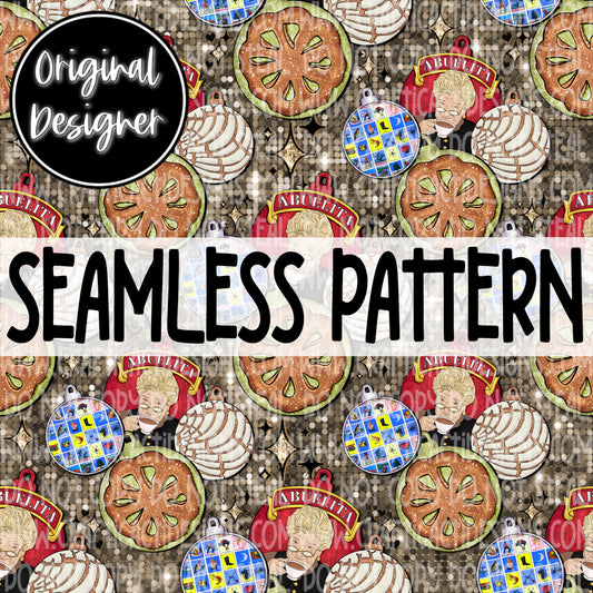 Mexican Ornaments Style 1 Seamless Digital Download
