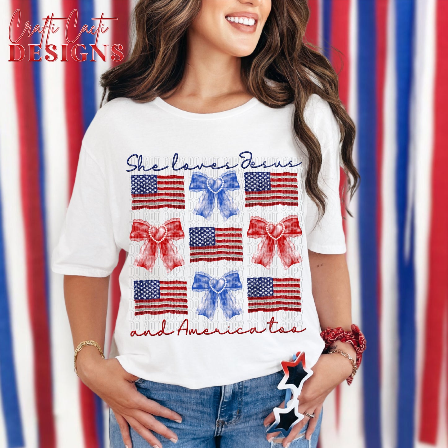 She Loves Jesus and America Too Digital Download