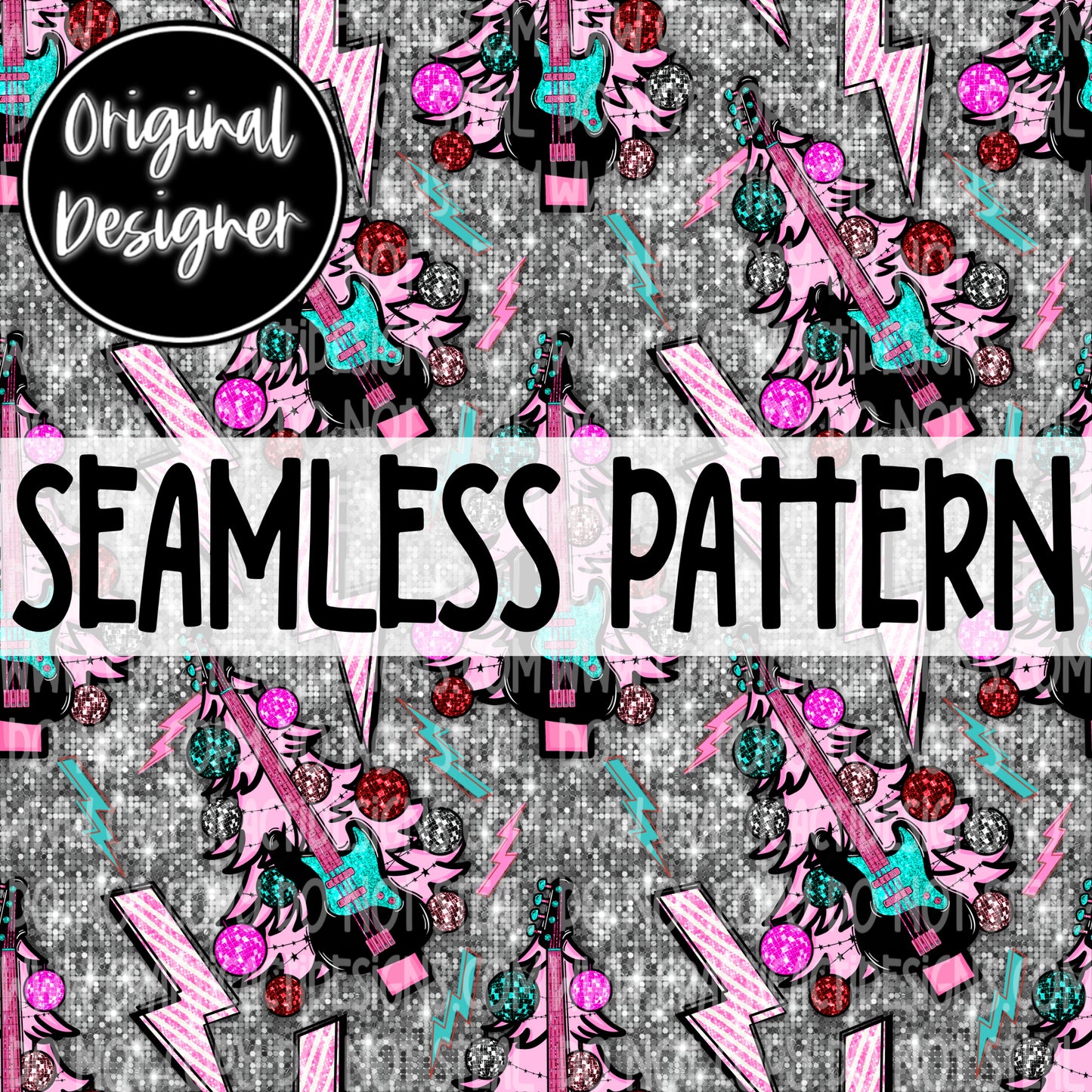 Rockin’ Around Seamless Digital Download