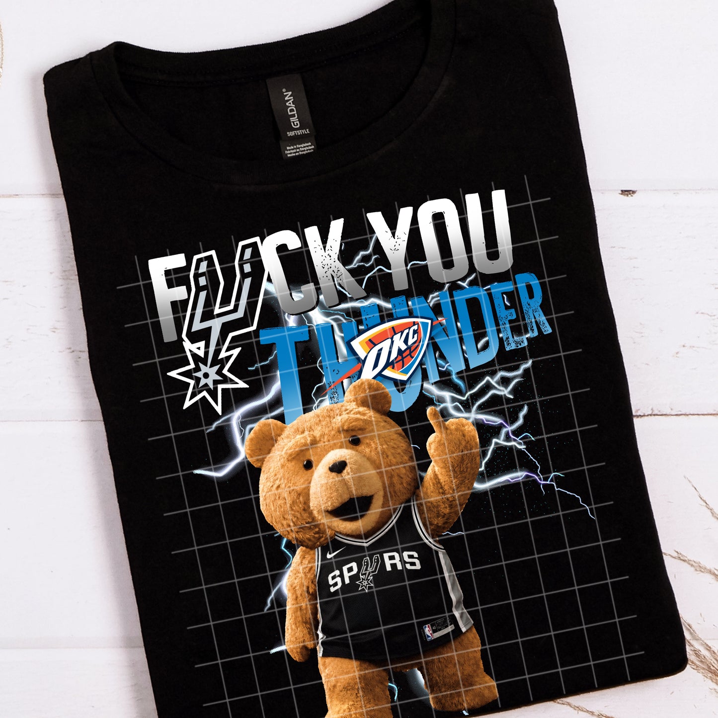 F You Thunder (2 Colored Halftone & 2 No Halftone Designs Included) - Facebook Exclusive Digital Download