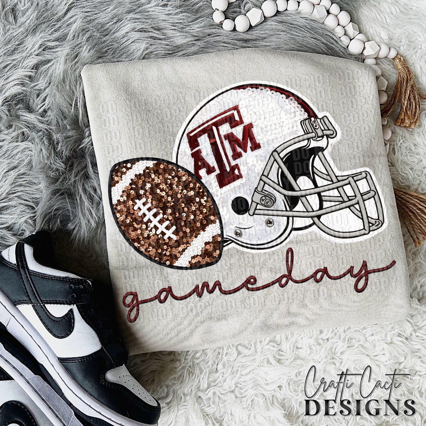 Inspired College Football Game Day Helmet Digitals