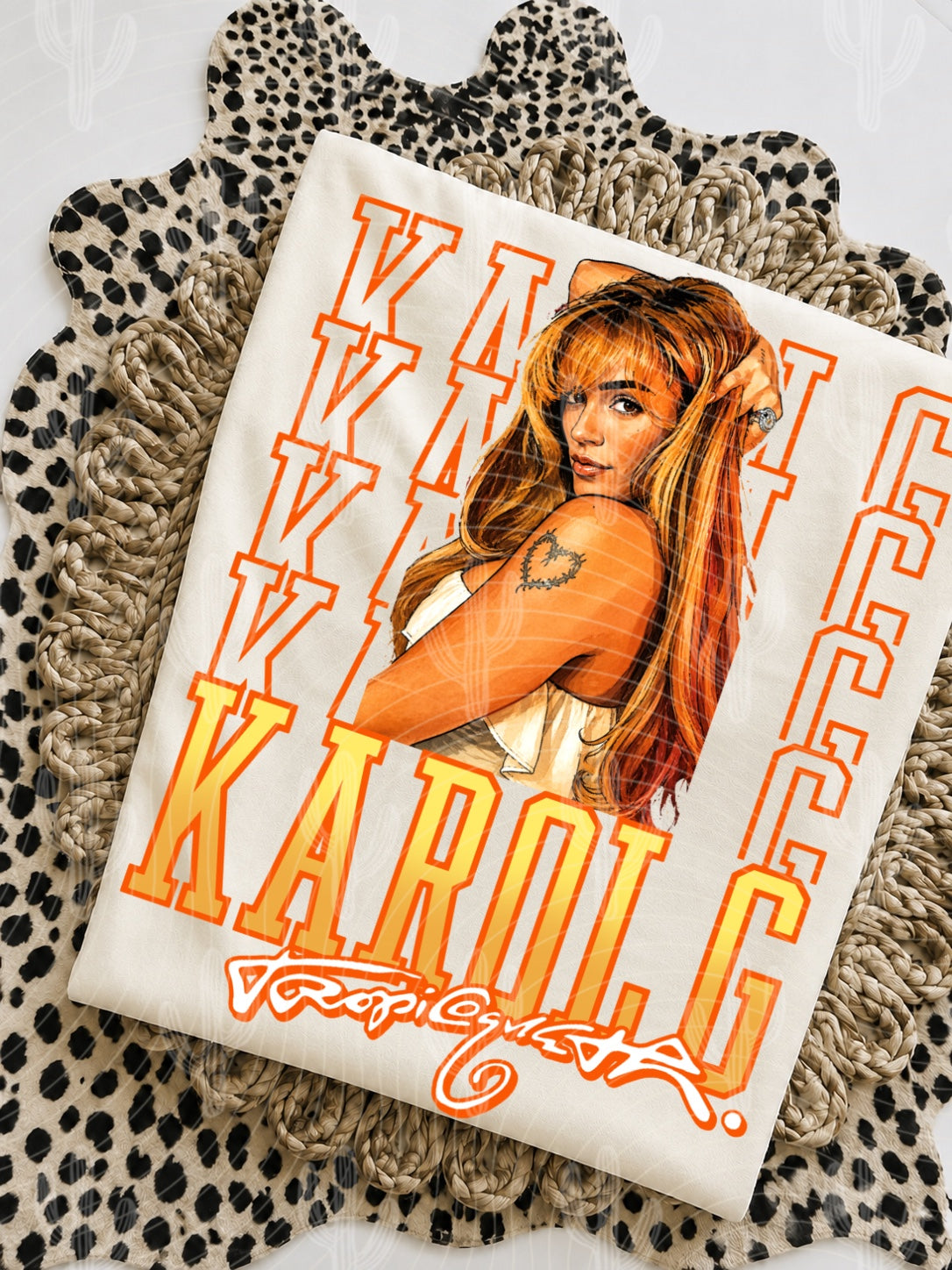 KG Stacked Text Tropicoqueta - Facebook Exclusive Digital Download