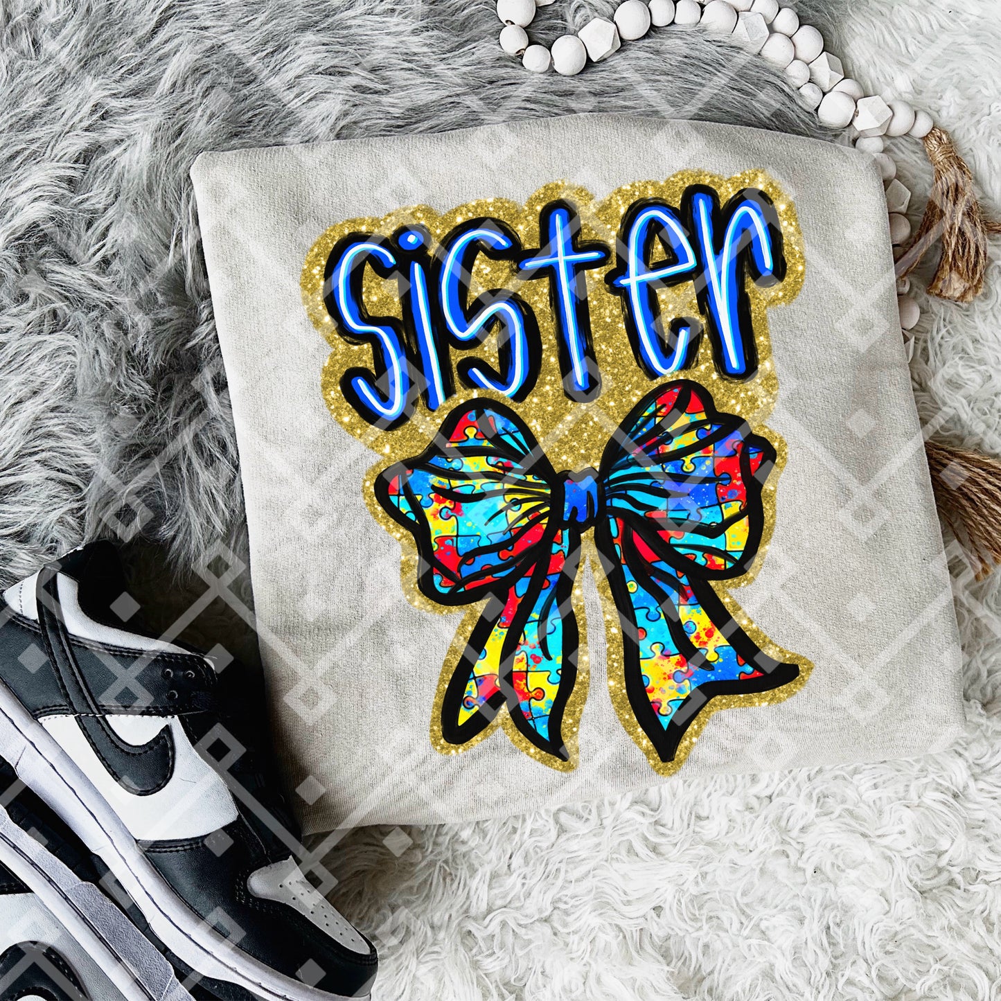 Autism Mama, Grandma, Nana etc. - Puzzle Piece - Digital Download