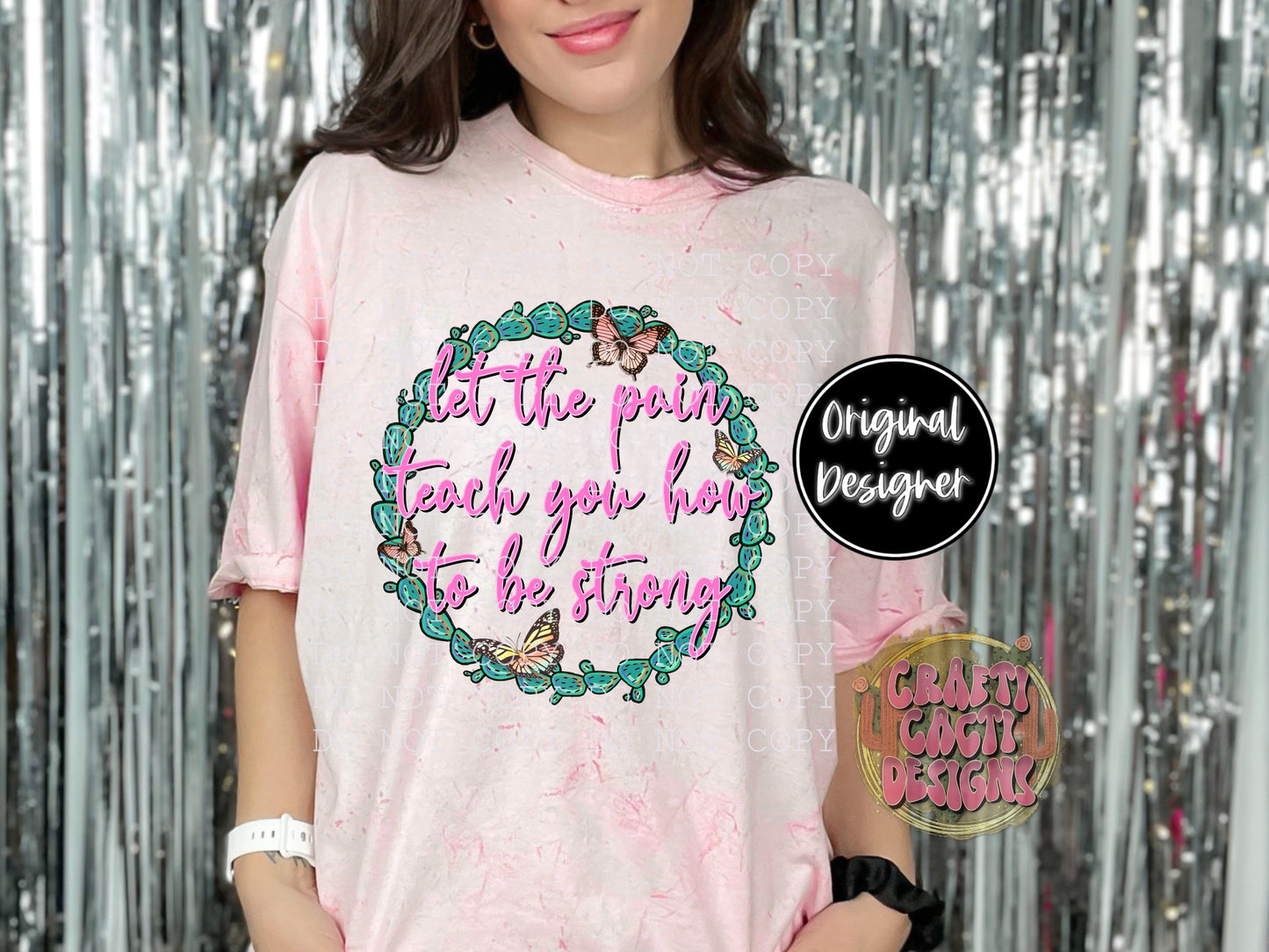 Let The Pain Teach You How To Be Strong Digital Download