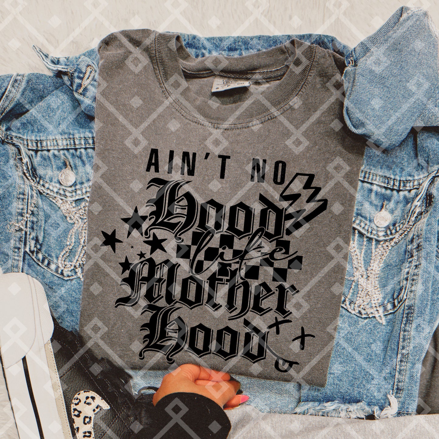 MotherHood - Black and White Font - Digital Download