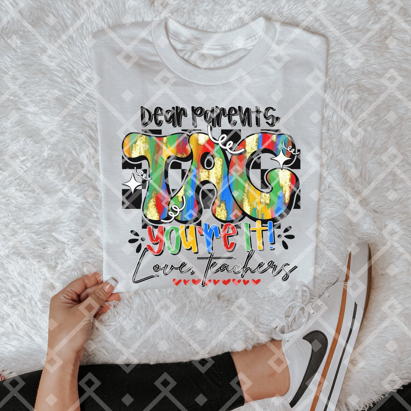 Tag You’re It - Black And White - Digital Download