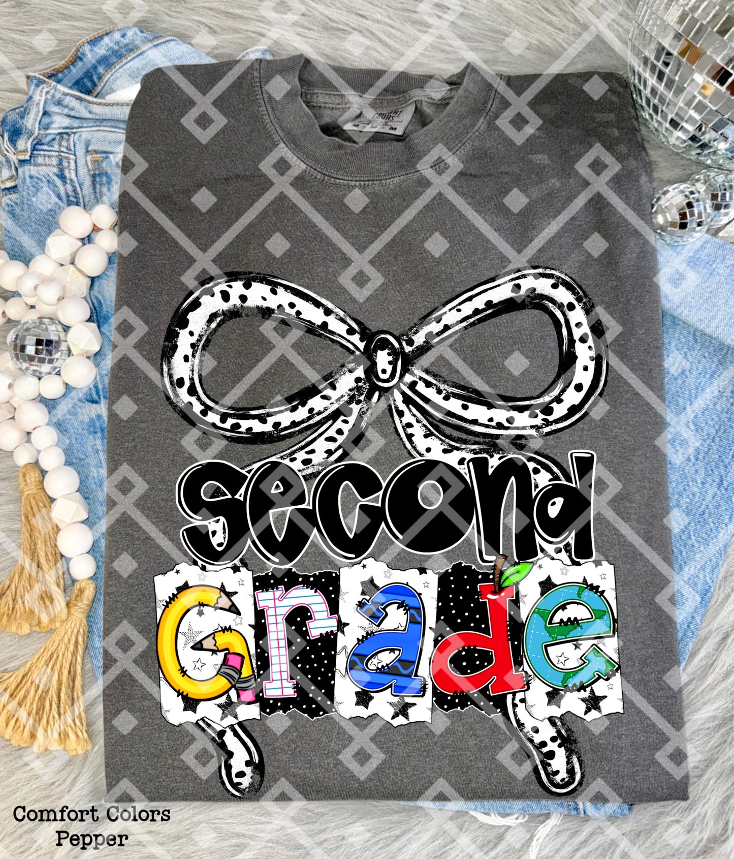 Preppy Back to School - Grade Levels - Digital Download