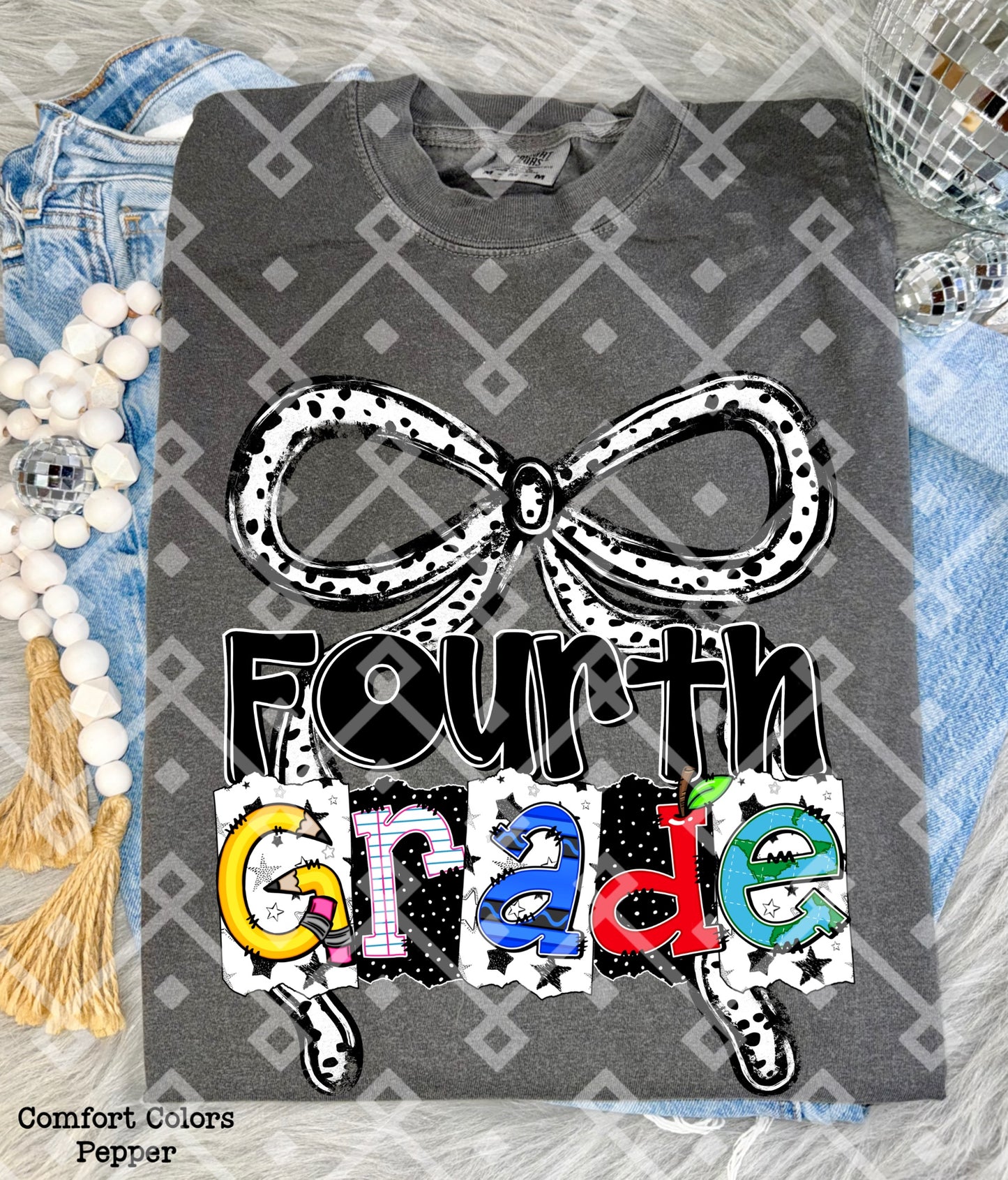 Preppy Back to School - Grade Levels - Digital Download