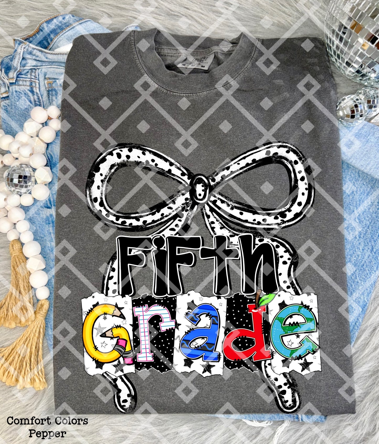 Preppy Back to School - Grade Levels - Digital Download