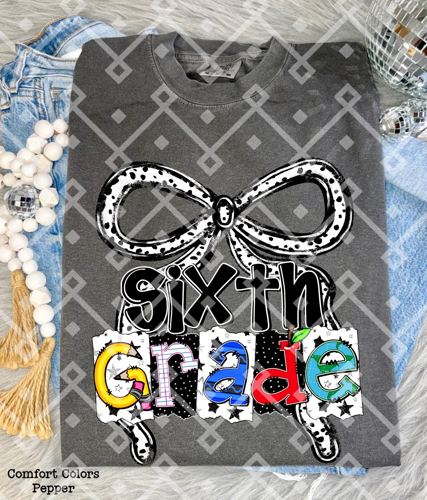 Preppy Back to School - Grade Levels - Digital Download