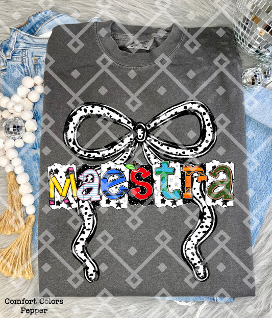 Maestra - Bilingual - Preppy Digital Download