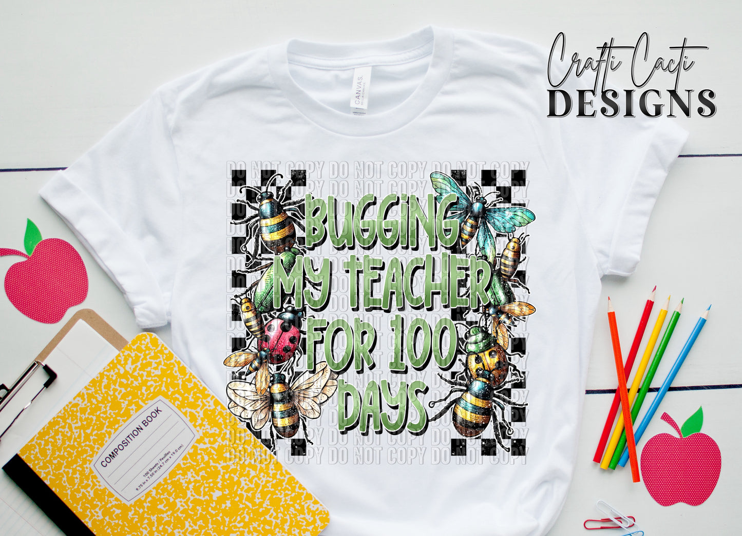 Bugging My Teacher For 100 Days Digital Download