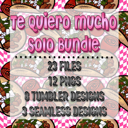 Te Quiero Mucho V-Day Solo Bundle