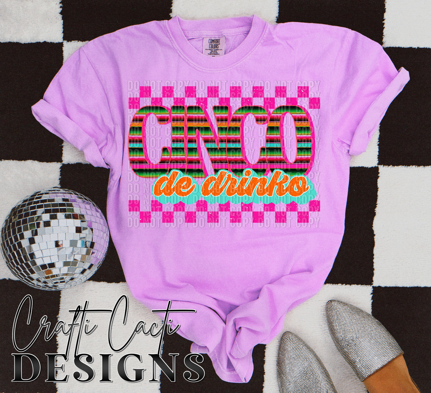 Cinco De Drinko - Vintage Digital Download