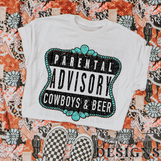 Cowboys & Beer Advisory Digital Download