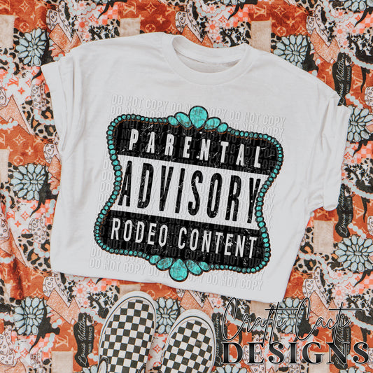 Rodeo Content Advisory Digital Download