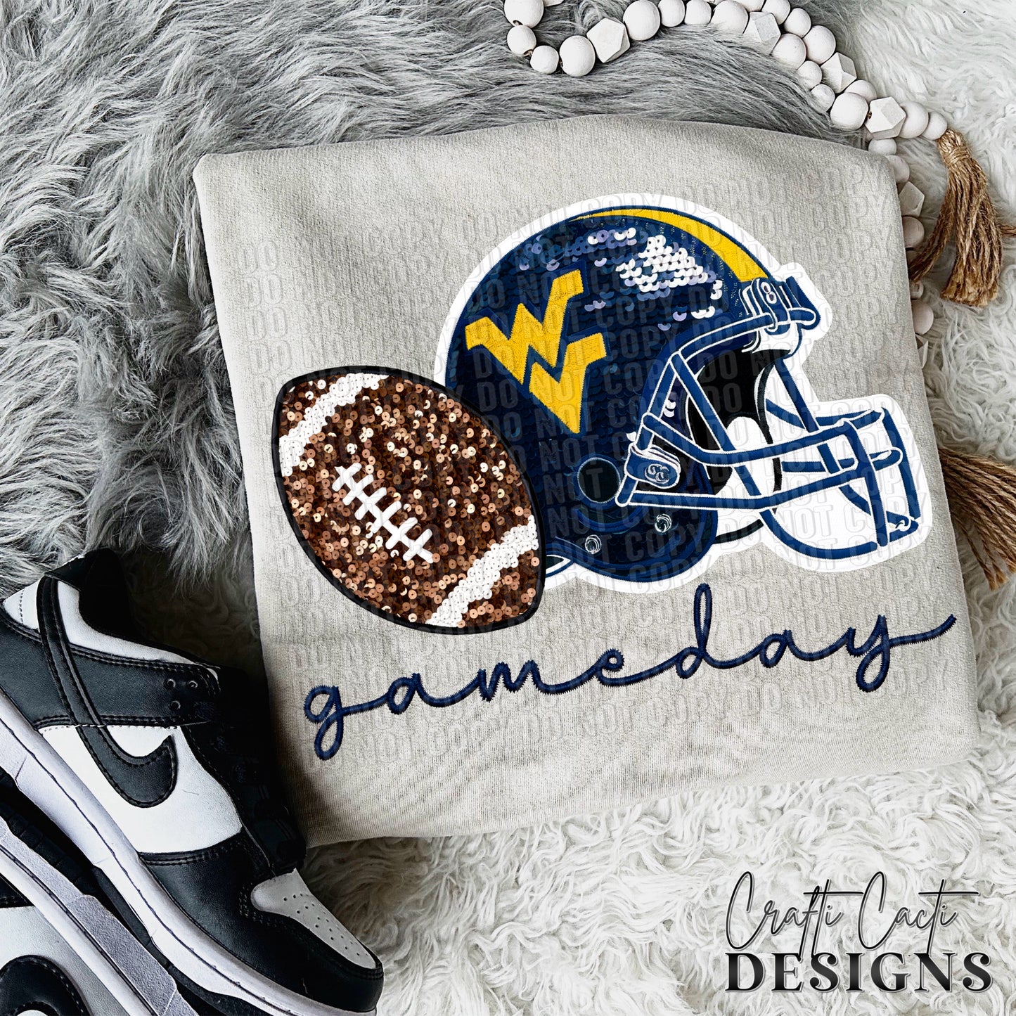 Inspired College Football Game Day Helmet Digitals