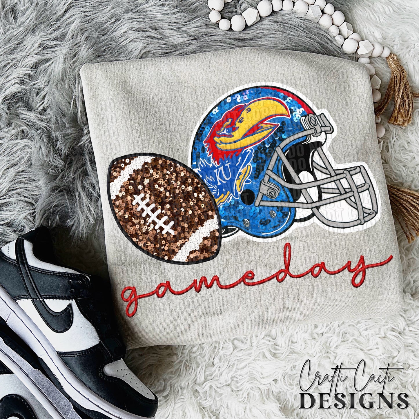 Inspired College Football Game Day Helmet Digitals