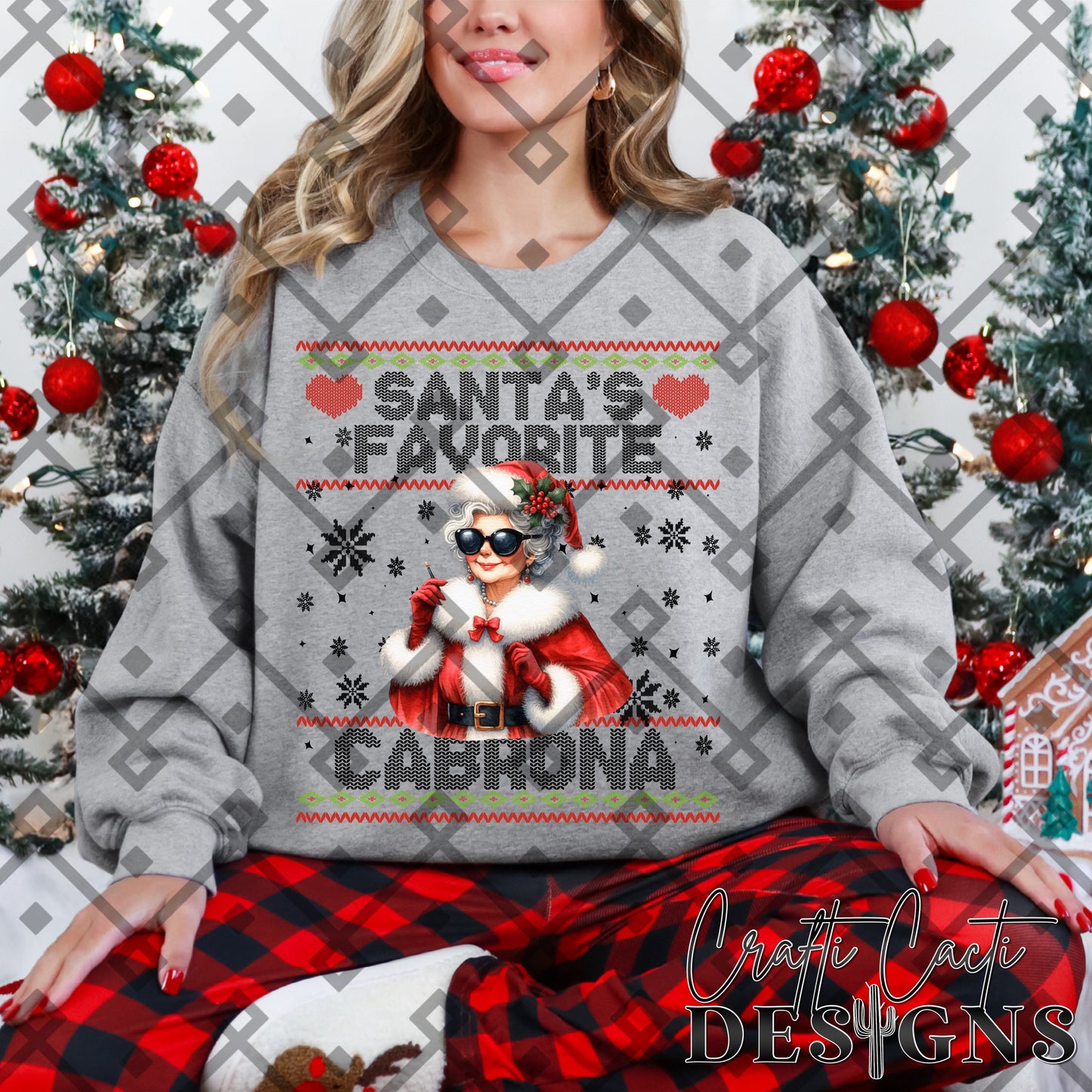 Santa's Favorite Cabrona - Hispanic - Digital Download