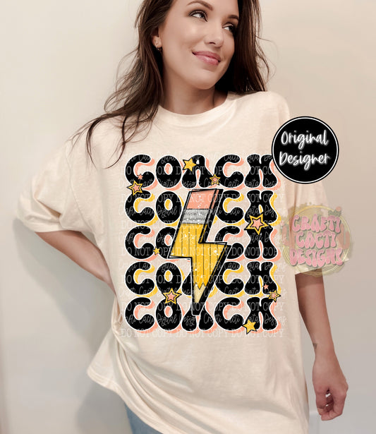 Coach Retro Pencil Bolt Digital Download