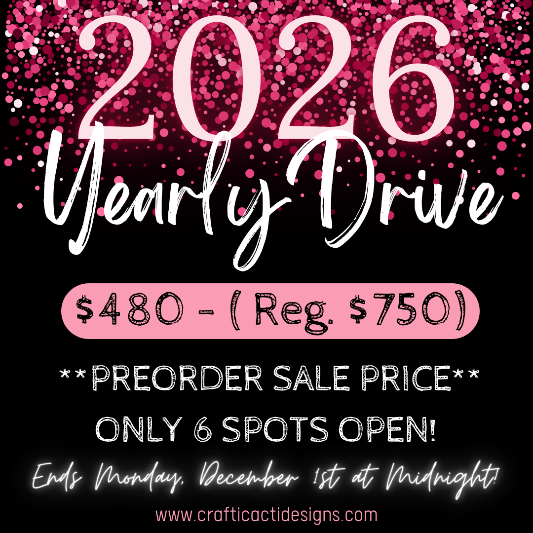 2026 Yearly Drive **PREORDER ONLY**