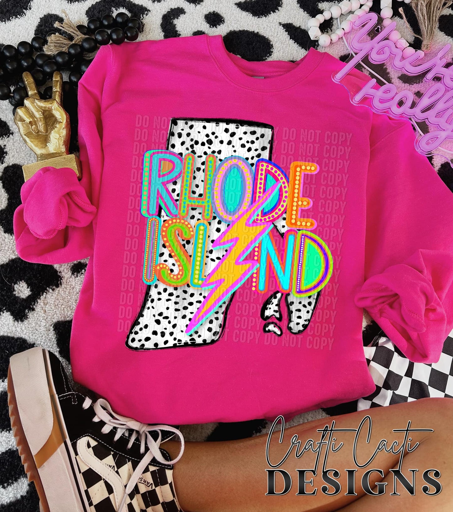 Rhode Island Preppy Retro Digital Download