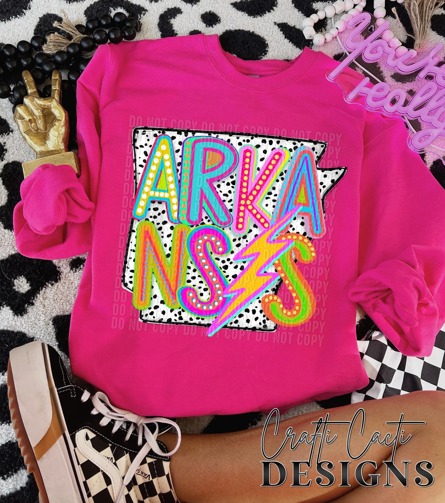 Arkansas Preppy Retro Digital Download