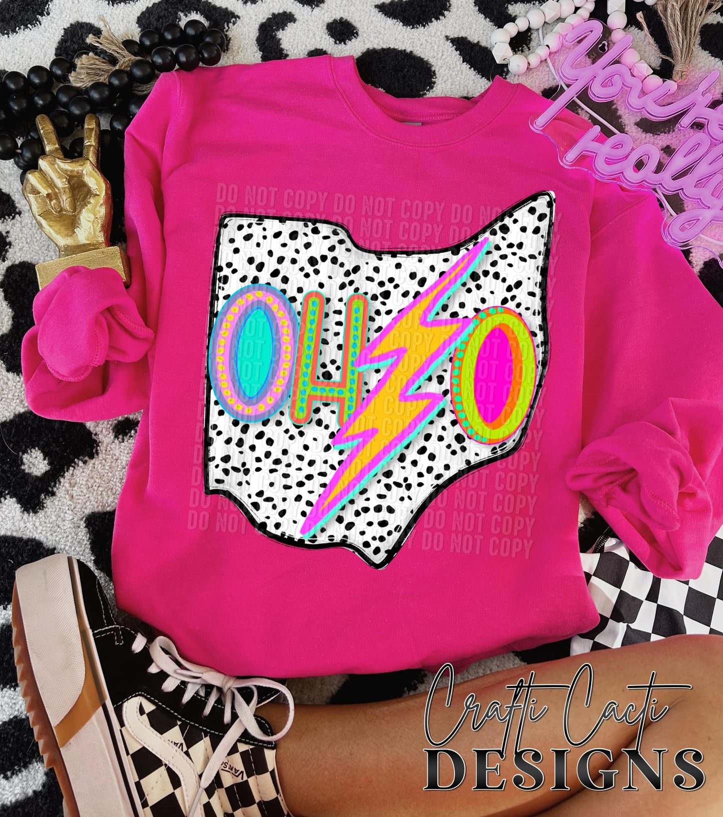 Ohio Preppy Retro Digital Download