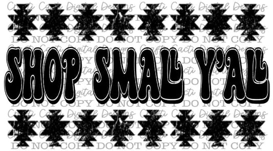 Shop Small Yall Thermal Label Digital Download