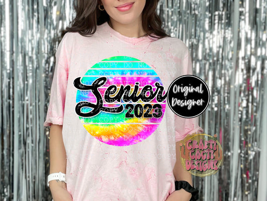 Senior 2023 Tie Dye Digital Download