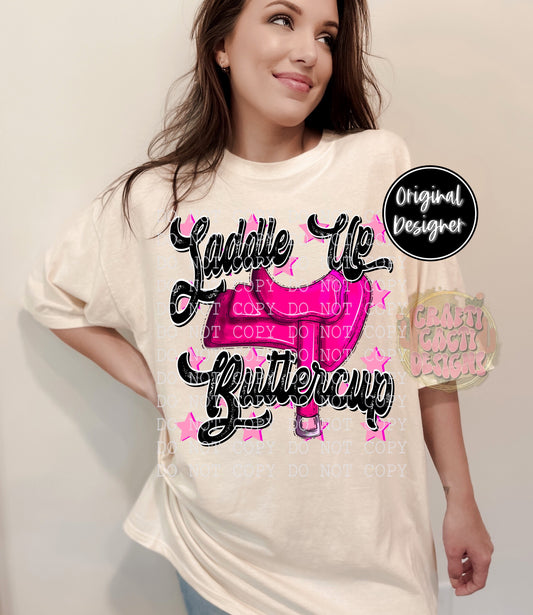 Saddle Up Buttercup Digital Download