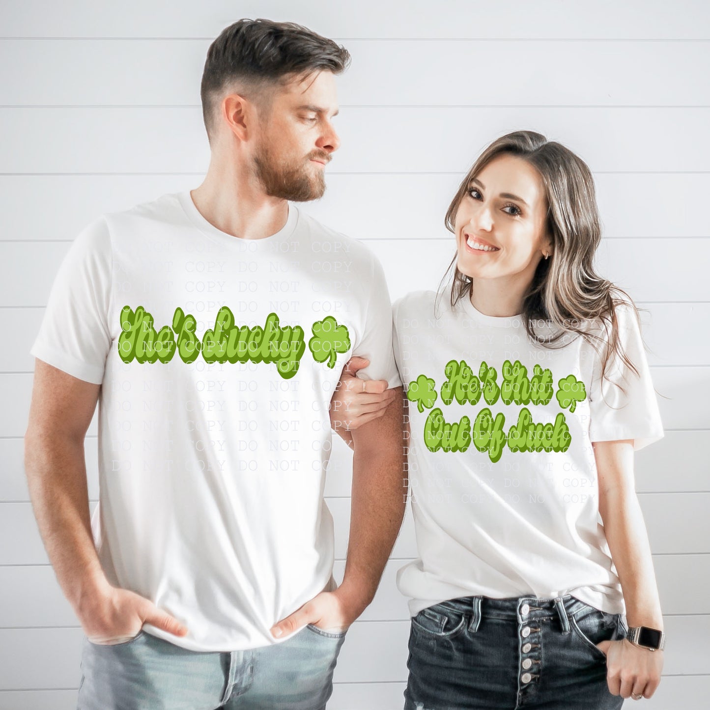 She's Lucky - He's SOL - His & Hers set Digital Download