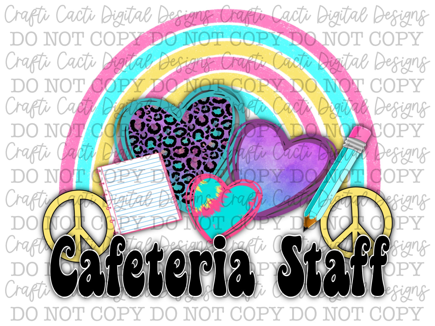 Cafeteria Staff Digital Download