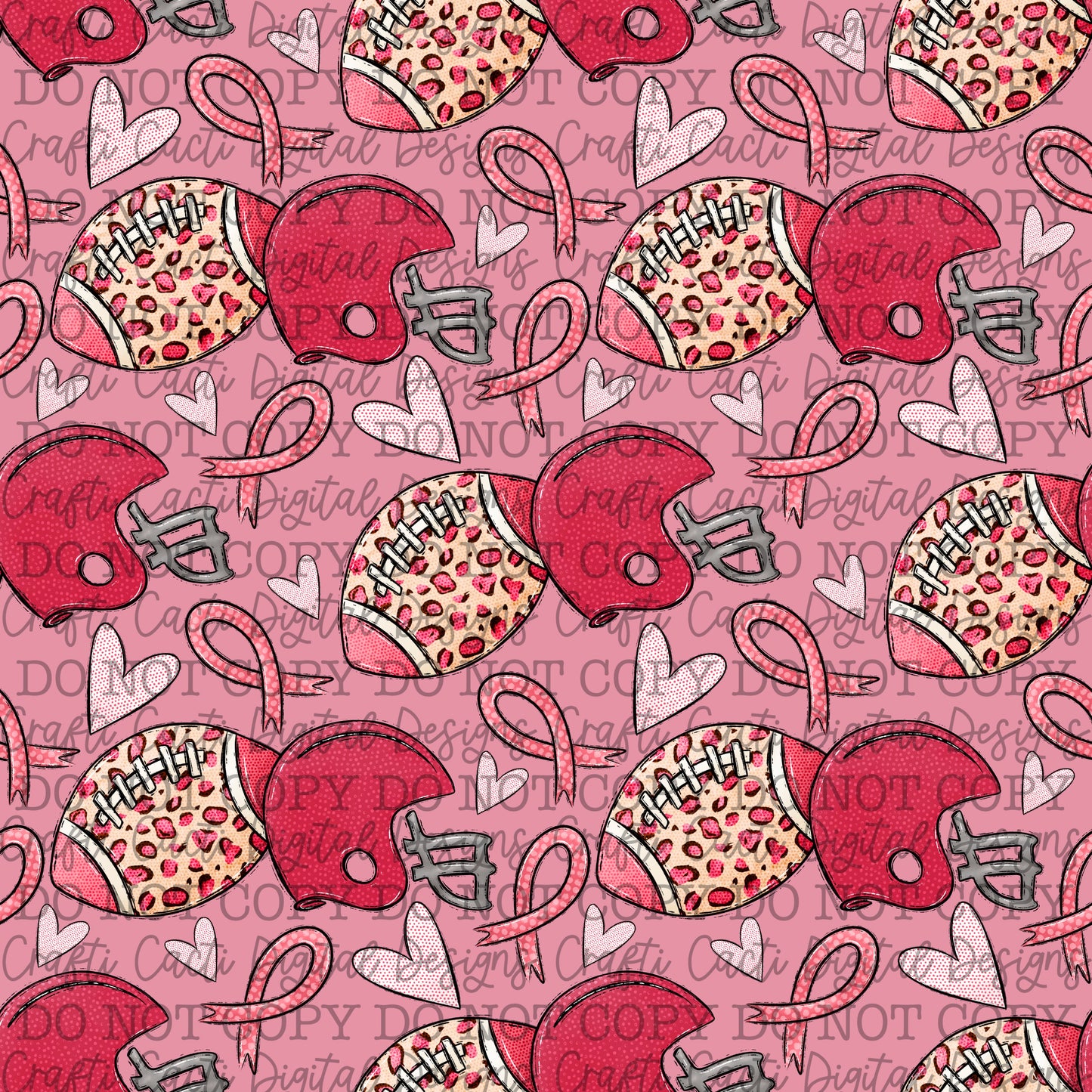 Pink Out Seamless Digital Download