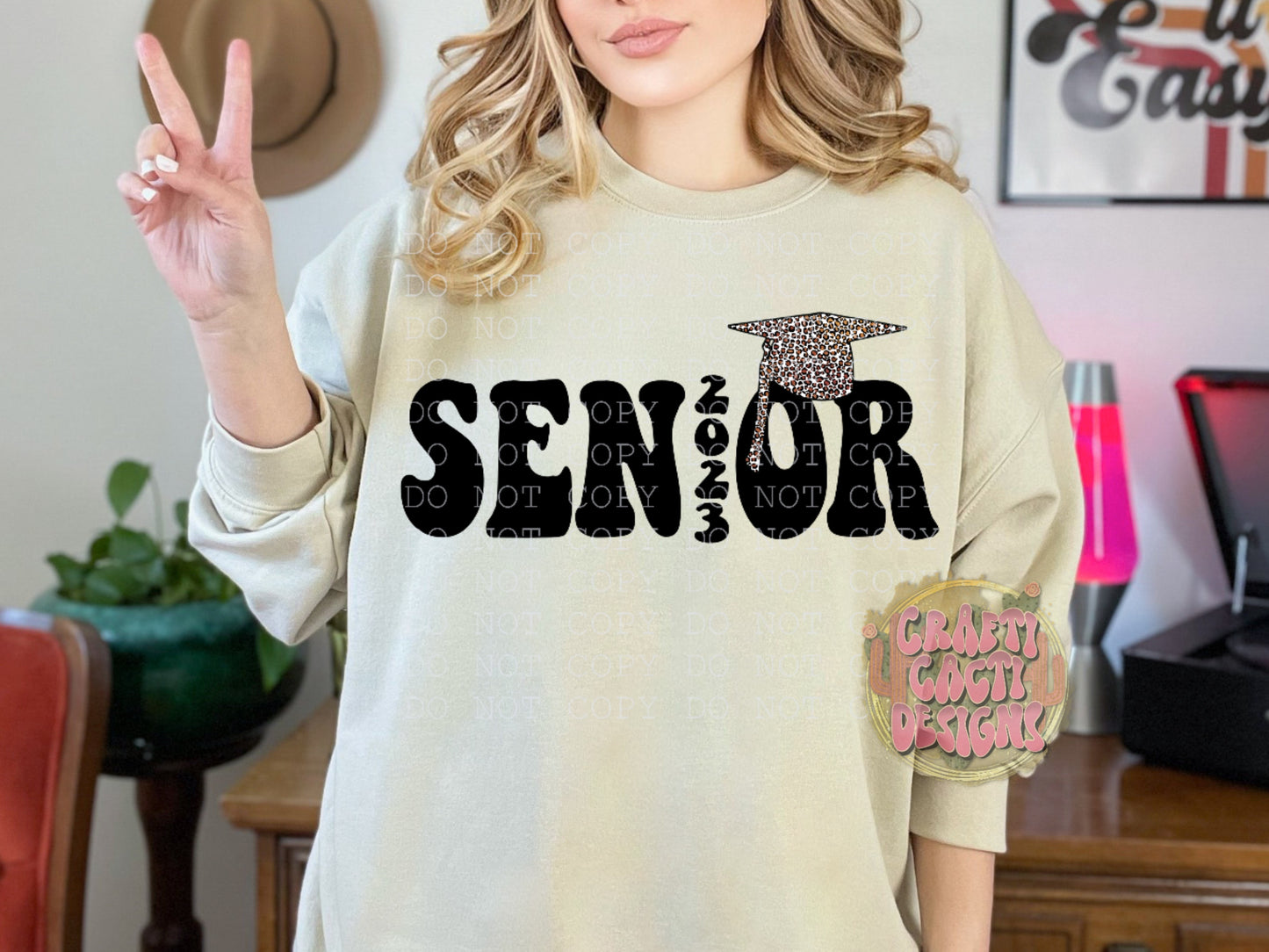 She Believed She Could So She Did Senior 2023 - Pocket Included Digital Download