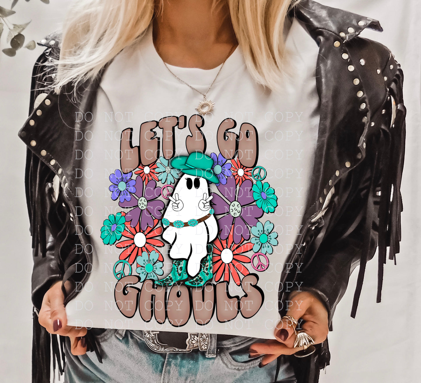 Let's Go Ghouls - Brown - Digital Download