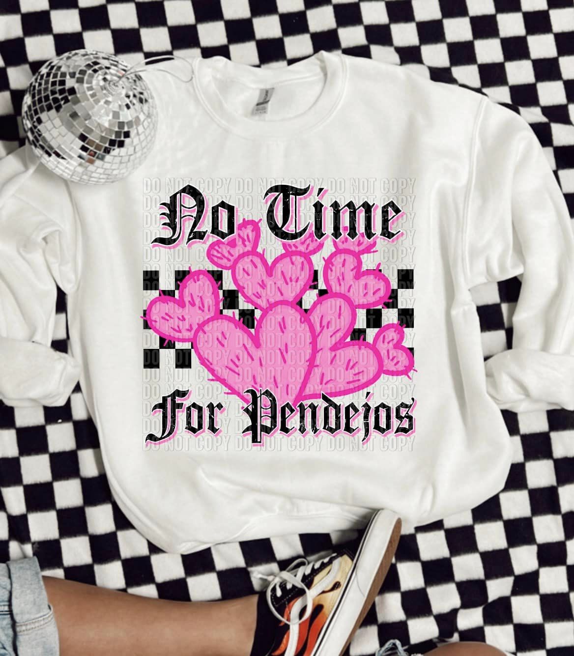 No Time For Pendejos Pink Digital Download