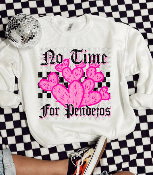 No Time For Pendejos Pink Digital Download